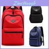 Leisure Backpack With Interlayer Zipper Bag In Three Colors