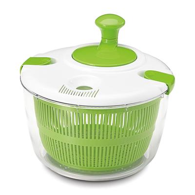 5 L  Large Salad Spinner Vegetable Washer Dryer Drainer Strainer with Bowl Colander Multi-Use Lettuce Spinner