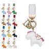 Naibiro Horse and Horseshoe Keychain Auspicious Horse and Horseshoe Keychain
