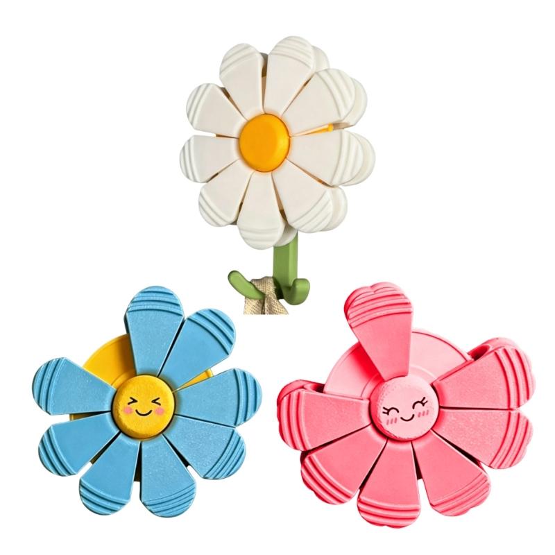 Decorative Flower Shaped Magnetic Clip For Organizing Papers Photos And Note Kitchen Organization Tool