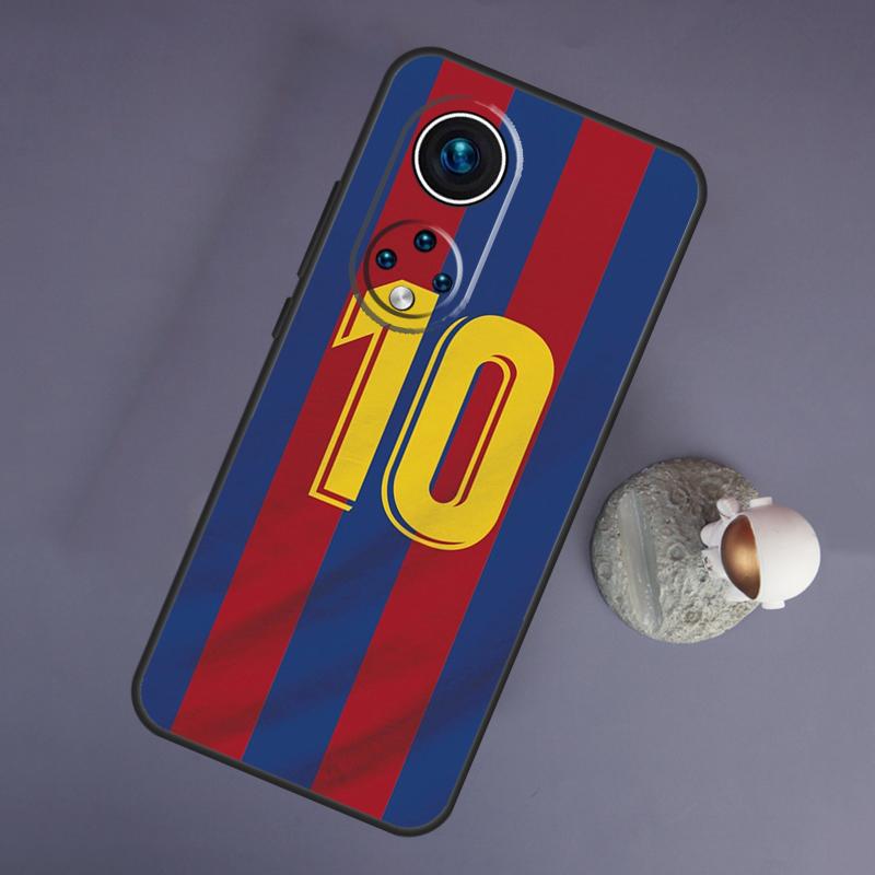 

Футбольный номер 10 для Huawei Honor Magic 5 Lite 70 50 X8 X9 a P20 P30 P40 P50 P60 Pro P Smart Nova 9 5T чехол Huawei P40 Lite 4G