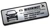 Honami Works New RP6-8 Step Wagon Spada SPADA Security Emblem 24 Hour Surveillance Dash Cam GPS Tracker Sticker