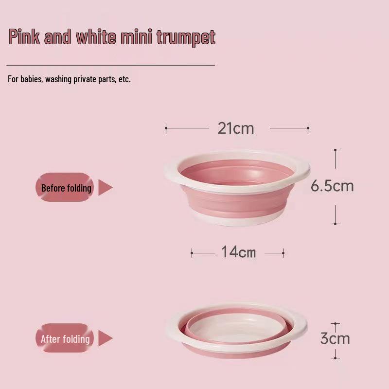 Portable Foldable Washbasin for Clothes & Vegetables