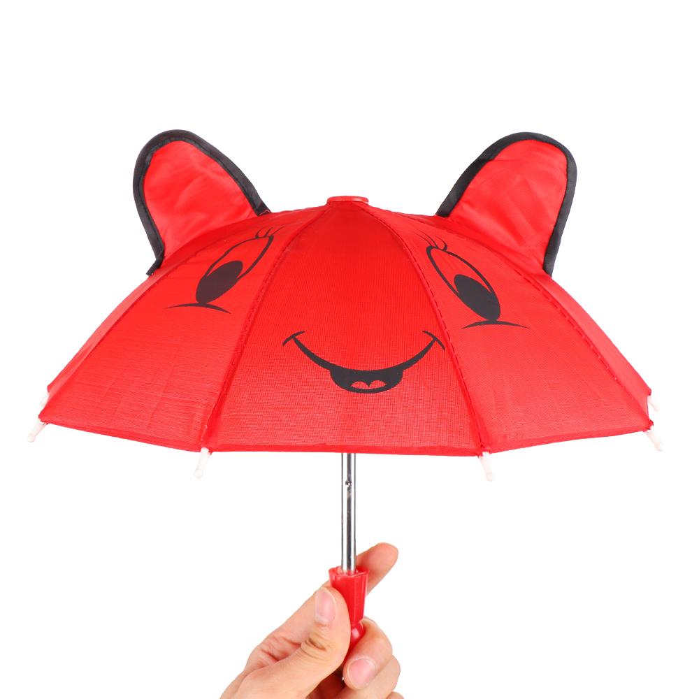 Fashion Kids Gift Dolls Animal Patterns Umbrellas Doll Accessories Sunshade Umbrella