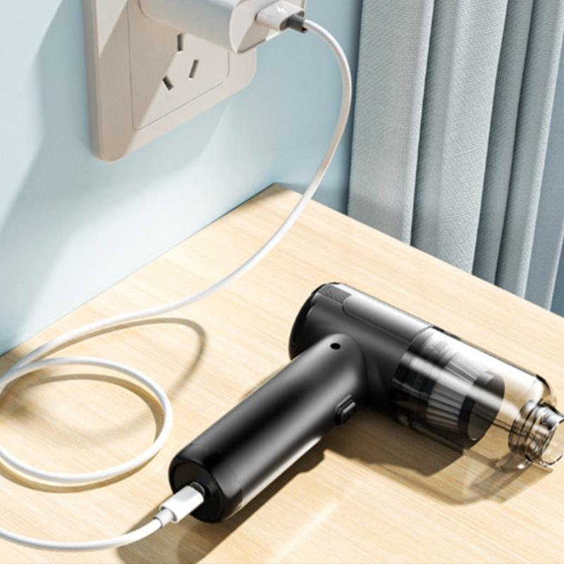 Handheld Cordless Car Vacuum 15000PA Mini Cleaner,100W Super Suction Power Vacuum Portable and Rechargeable Cleaner