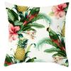 Federa per cuscino per divano, federa per cuscino stampata, Stile Tropicale, Animale, uccello, pappagallo, decorazione d'interni