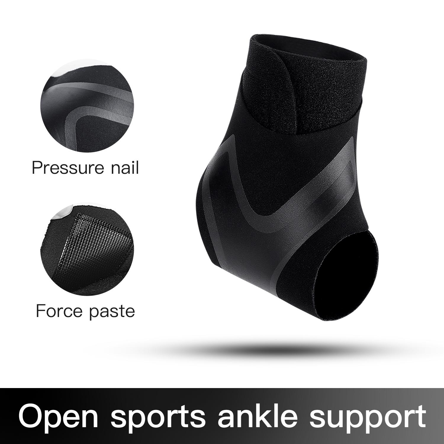 

1 Pc Elastic Ankle Brace Strap Ankle Support Fitness Breathable Compression Anti Sprain Foot Protection Bandage Sport Safety right foot-L