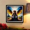 New Arrival 5D DIY Full Circle Diamond Painting "Girl Praying" Embroidery Cross Stitch Home Decor Gift