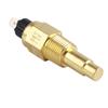 Engine Water Temperature Sensor, 3/8'' NPT Brass Male Thread Coolant Cooling Temp Sensor, 100-248'F Thermostat Detector Sender for VDO 6~24V Engine