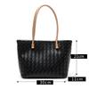 Leather Women's Bag Tote Bag High-end Large-capacity Bag Summer Women's Versatile Shoulder Bag Woven Bag Women's