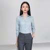 Women's Korean Style Long-Sleeve Manager Shirt: Chic, Versatile, and Perfect for Spring & Autumn Commuting.