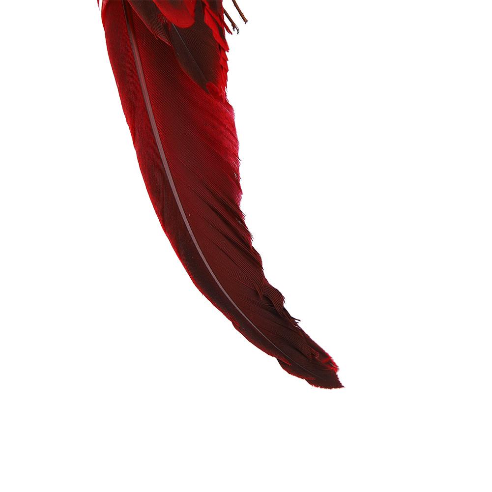 Simulation Feather Parrot Macaw Garden Home Decoration Fake Bird
