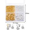 500Pcs/Box Jewelry Making Kit Lobster Clasps & Jump Rings With Box For Diy Chain Necklace Bracelet Anklet Supplies Connectors