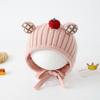 Cold-Resistant Winter Baby Crochet Hat Breathable Kids Ear Protection Hat  Infant Wear