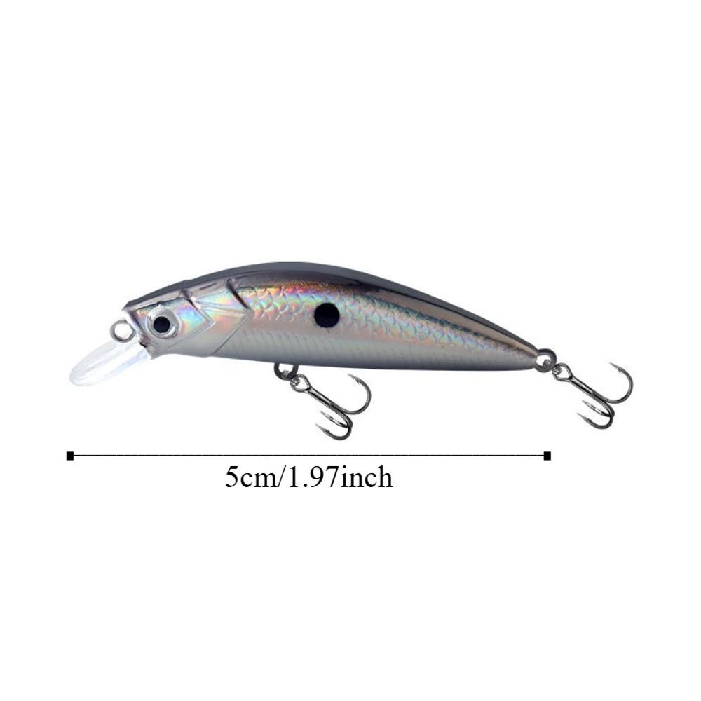 5pcs/box Slow Sinking Artificial Fishing Bait Luminous Fishing Lures Hooks  Beach Boat Fishing