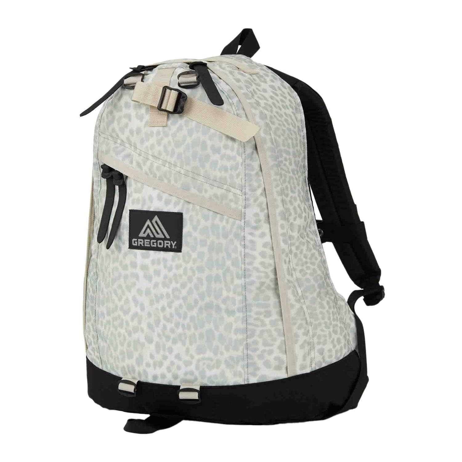 [Gregory] Official Backpack, Daypack, Large Capacity, Laptop Compartment, Lightweight, Snow Leopard Print