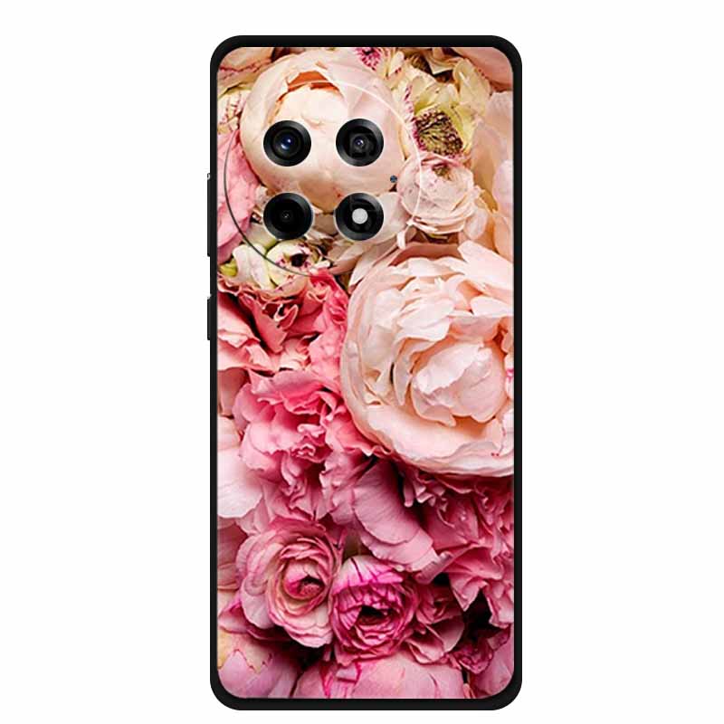 For OnePlus 13 Case Black Silicone Soft Back Cover Case For OnePlus 13 12 5G Case One Plus 13 Ace 5 Pro Ace5 Pro 5Pro 1+13 Coque