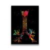 Anatomia Umana Muscoli DNA Neuro Arte Murale Pittura su Tela Poster e Stampe Mappa del Corpo Immagini Murali Educazione Medica Decorazione per la Casa