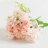 Hydrangea Artificial Flowers Silk Ball Chrysanthemum Home Decora Living Room Fake Flowers Brial Bouquets Festival Wedding Wreath
