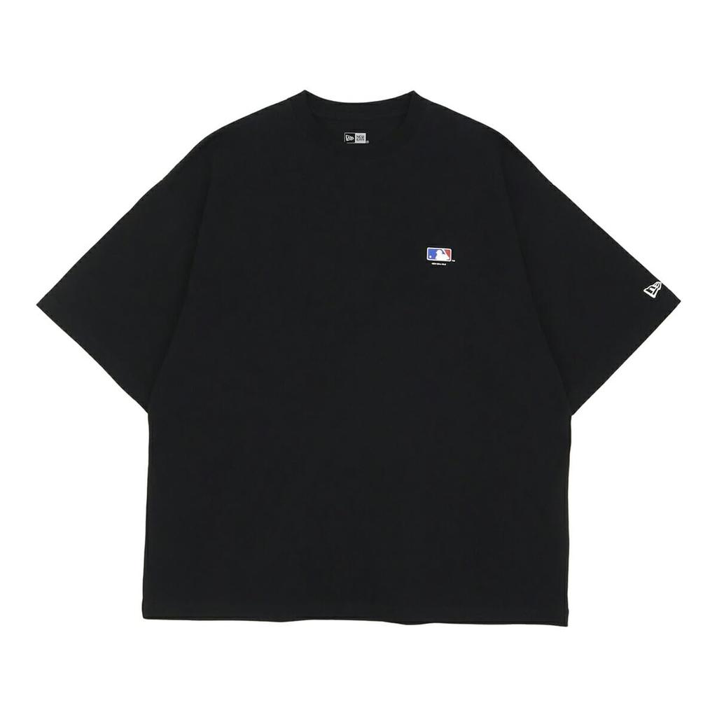 New Era MLB 30 Team Black Short Sleeve Oversized Sizes NER36A3432 T-Shirt, Cotton, L, SS, OS, CT, 14410064,