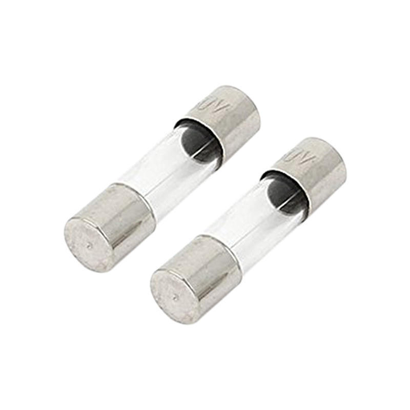 100Pcs 250V 10A Fast Acting Glass Tube Fuses Fast Blow 6x30mm Silver ToneClear