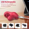 Remote Control Dildo Rose Vibration 2 In 1 Vibrator 10 Vibration Modes Wearable Adult Female Orgasmic Toys Adult Sexy Toys 18+