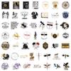 50 Sheets Fourth Wing Graffiti Waterproof Stickers for DIY Computer Desk Decoration