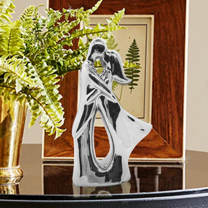Ceramiczne Ozdoby Postaciowe Dekoracyjna Figurka Pary Romantyczne Akcesoria Imprezowe Stołowy Kolekcjonerski Do Domu Studio Restauracji