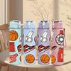 1PC Basketball Jersey Sneaker Gear 750ml Color Plastic Sports Water Bottle Leakproof Flip Straw Lid Suitable for Sports Office Home Use