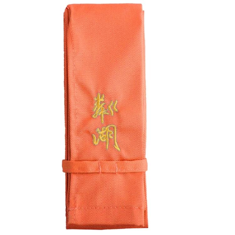 Cotton Fishing Rod Protect Cover Spinning Baitcasting Rod Fishing Rod Cover оранжевый