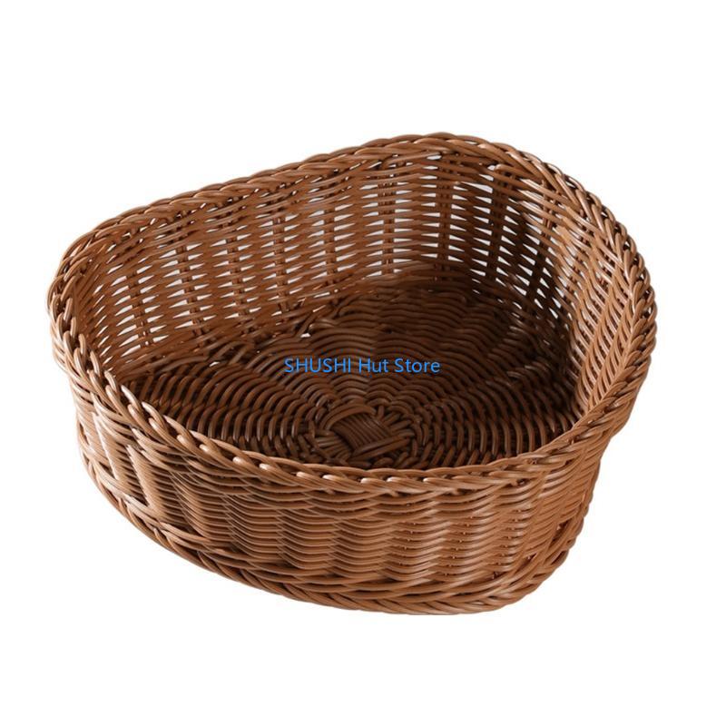 

Heart-shape Basket Candy Fruit Tray Groceries Newborn Photography D57B