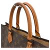 Auth LOUIS VUITTON Monogram Sac Plat Tote Bag Brown PVC M51140 Lv9929ss