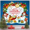 Christmas Spirit Blessing Message Digitalprinted Polyester Tapestries Living Rooms Bedrooms Macrame Wall Hanging Room Decor