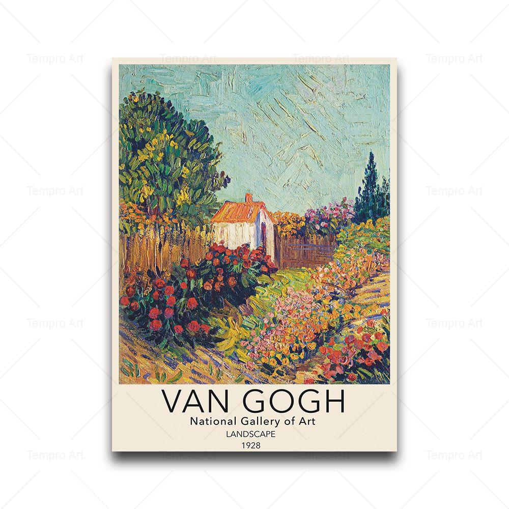 

Винсент Ван Гог плакат оливковый сад сад подсолнечник холст живопись природный пейзаж настенные художественные фотографии печать комната домашний декор 21x30cm No Frame