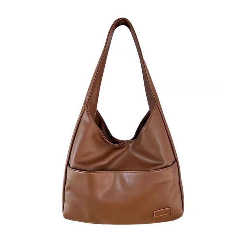 Soft Small Tote Bags for Women Brown Bucket Bag Versatile Women Shoulder Bags Purse and Handbags Bags