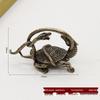 Antike Bronze Vier Göttliche Bestien Ornamente: Blauer Drache, Weißer Tiger, Roter Phönix und Schwarze Schildkröte - Feng Shui Dekoration für Wohlstand