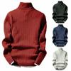 Men's Winter Slim Turtleneck Pullover Sweater For Casual Stylish Looks