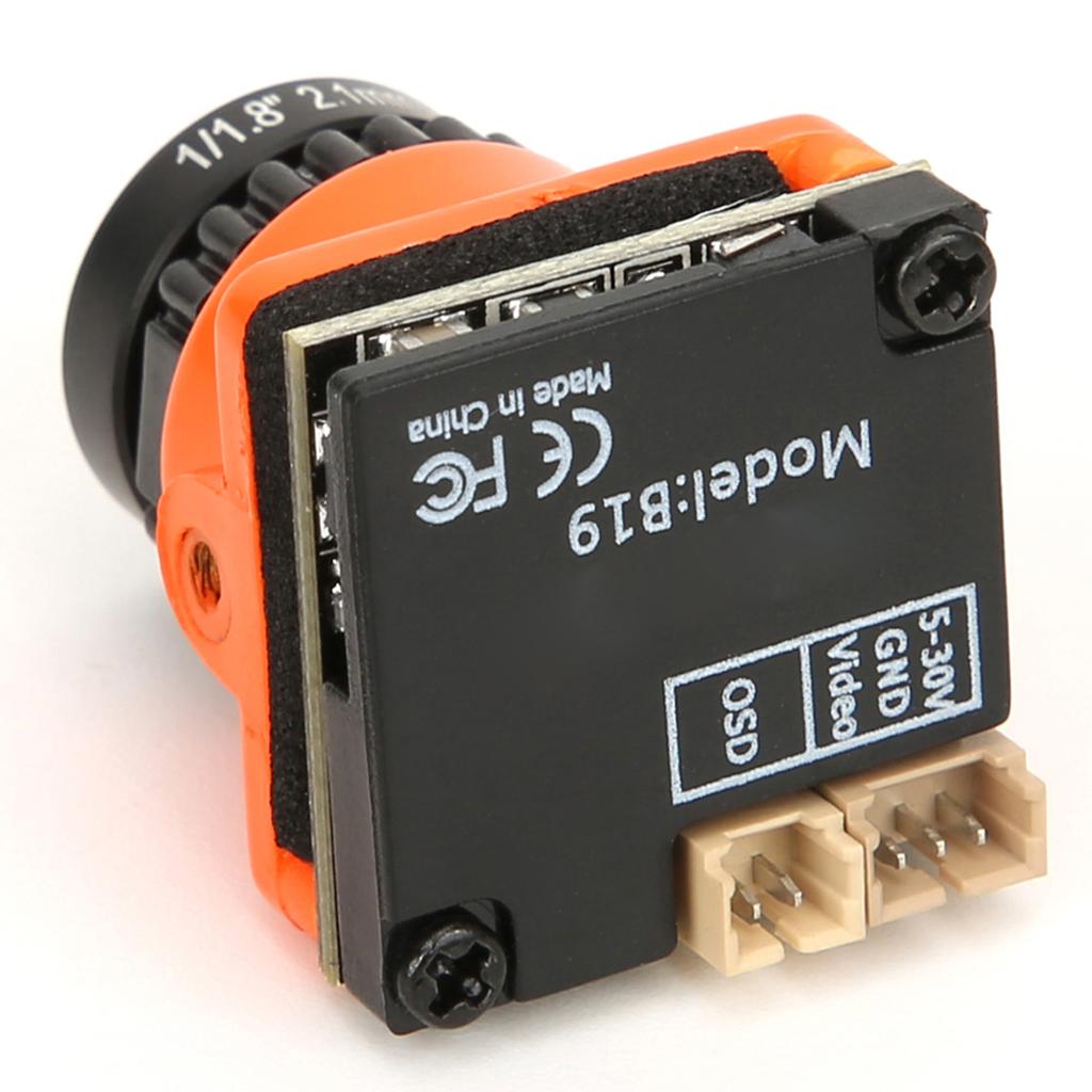 FPV Camera High Definition 1500TVL 2.1MM Lens OSD for FPV Quadcopter Drone Orange