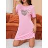 Women's New Homewear Nightgowns For Women Short-Sleeved Pajamas Homewear Comfortable Home Leisure Sexy Casual Nightgowns Homewear