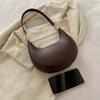 New Fashionable High-End Moon-Shaped Baseball Bag Showing Luxury Women'S Single Shoulder Bag Premium Durable Quality