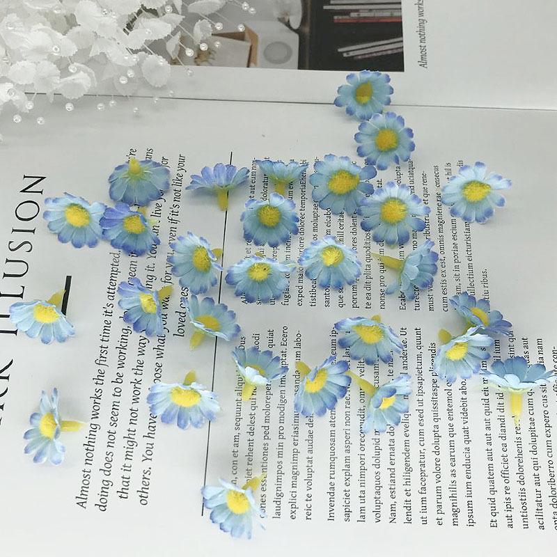 2cm Mini Wild Sunflower Daisy Mori-Style DIY Wreath Accessories