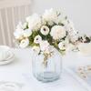 Artificial Flowers Cheaper Tea Rose Buds Diy Candy Box Vase for Home Room Decor Christmas Garland Wedding Bouquet Silk Hydrangea