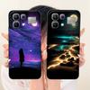 For Infinix Note 60 Pro Note60 Fashion Dusk Beach Painting Phone Case For Infinix Note 60 60Pro 5G Soft Silicone Covers Bumpers