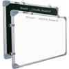 Eduway 2X3 Feet Kunj Non-Magnetic Double-Sided White Board And Chalk Board | Ideal Use For Home, Office, Kids With Slidi