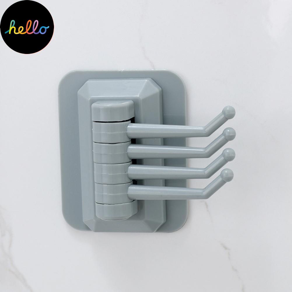 Bucătărie Baie Suport pe perete Cârlige autoadezive Umeraș rotativ pentru articole diverse