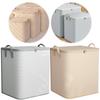Extra Large Storage Bag Large Capacity Foldable Blanket Storage Bag Breathable Clothing Quilt Storage Container for Home Bedroom