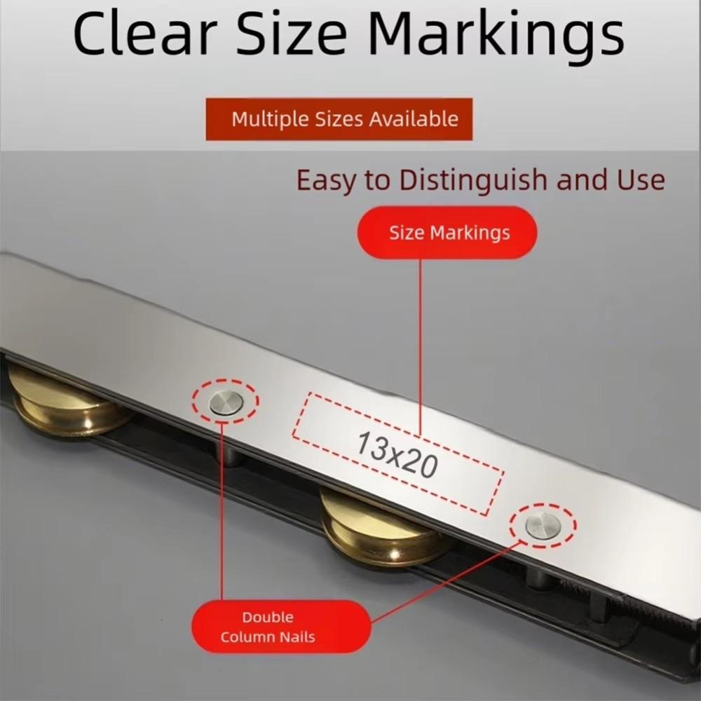 Stainless Steel Door Sliding Roller Bearing Rollers Silent Window Pulley Double Copper Wheel Slot Wheel