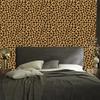 Animal Skin Wallpaper Gold, Ocher and Rust for Living Room and Bedroom 50x1000