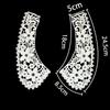 sales of 1-10 pieces Black and white embroidery hollowed out Shredded milk decoration DIY sewing lace accessories