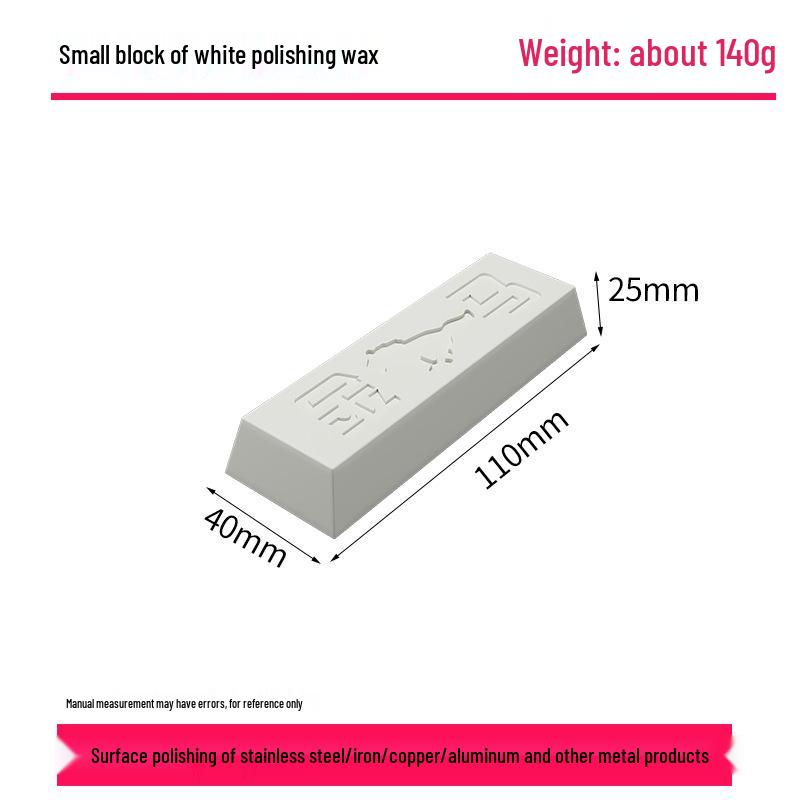 Multi-Surface Polishing Wax: Stainless Steel, Wood, Jade, Marble, Glass, Mirror - White & Green Paste